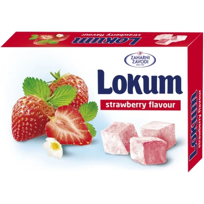 Лукум со вкусом Клубники