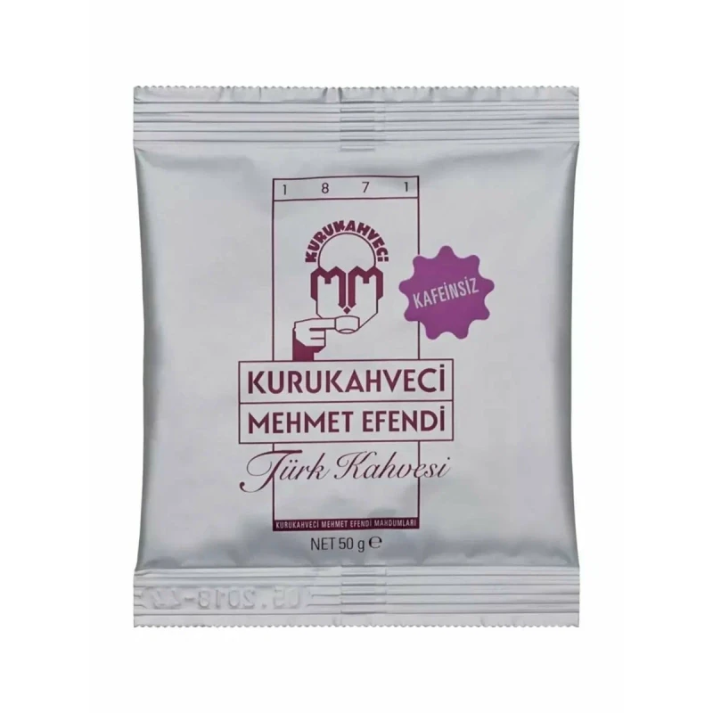 Кофе Мехмет Эфенди молотый без кофеина 50 г