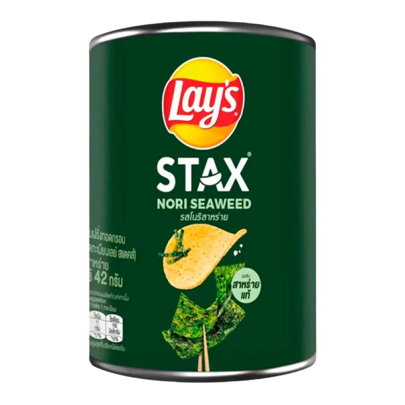 Чипсы Lay's Стакс со вкусом водорослей нори 42 г