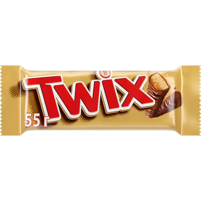 Шоколадный батончик Twix 55 г