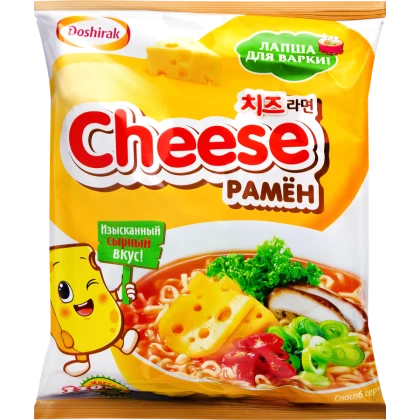 Лапша Чиз рамён Сыр брикет