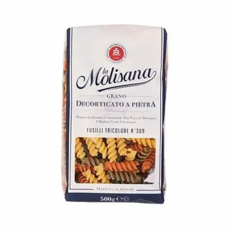 Макароны La Molisana № 309 Фузилли томат и шпинат 500 г