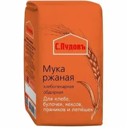Мука С Пудовъ ржаная обдирная