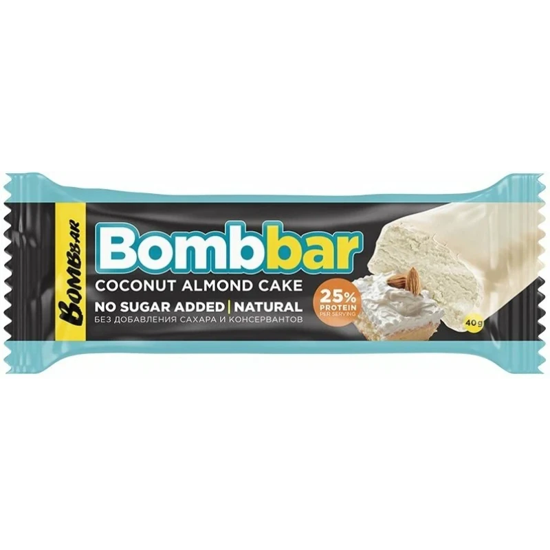 Батончик BOMBBAR Прот.Кокос.торт/шоколад 40 г