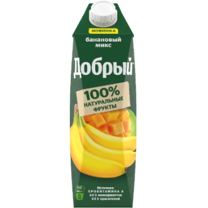 Напиток сокосодержащий Добрый Банановый микс