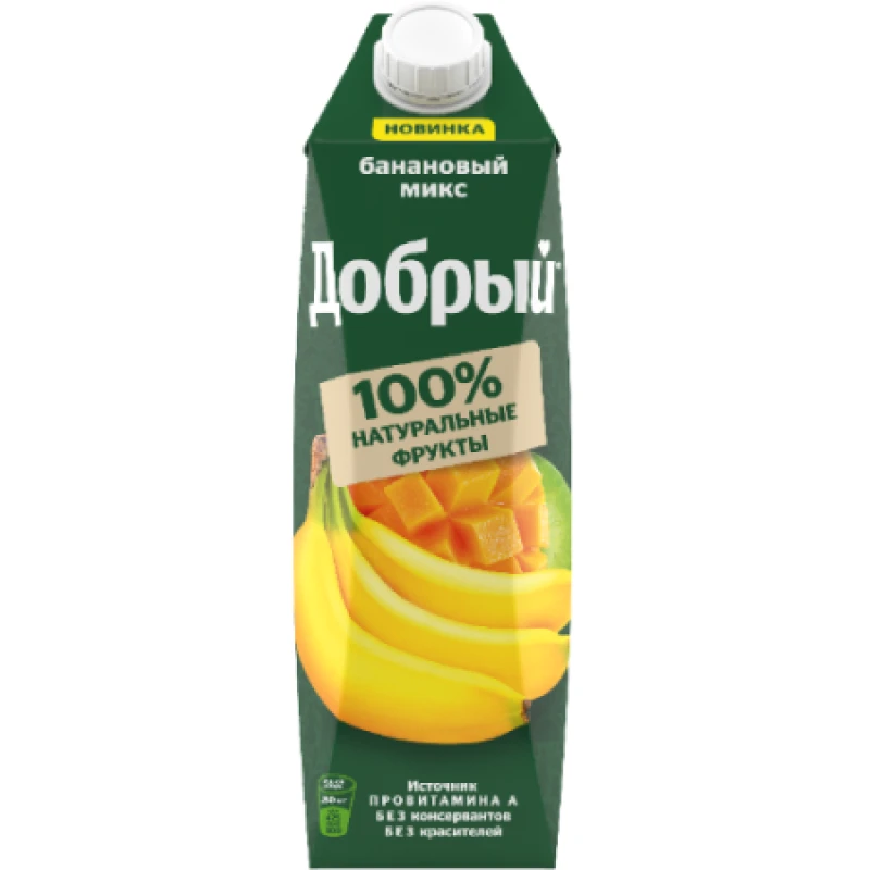 Напиток сокосодержащий Добрый Банановый микс 1 л