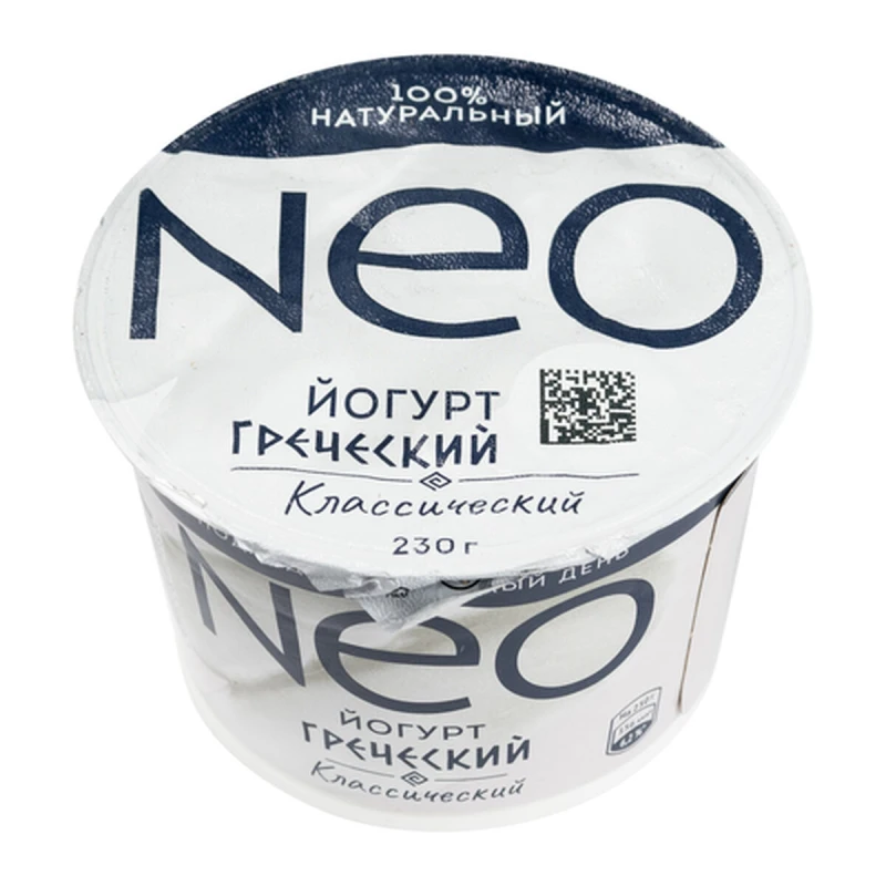 Йогурт НЕО Греческий 2% 230г БЗМЖ