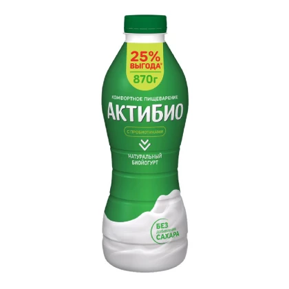 БЗМЖ АктиБио Биойогурт питьевой 1,8%