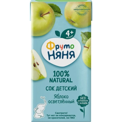 Сок Фрутоняня яблоко осветленный