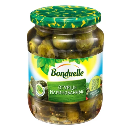 Огурцы Бондюэль маринованные 6-9 см
