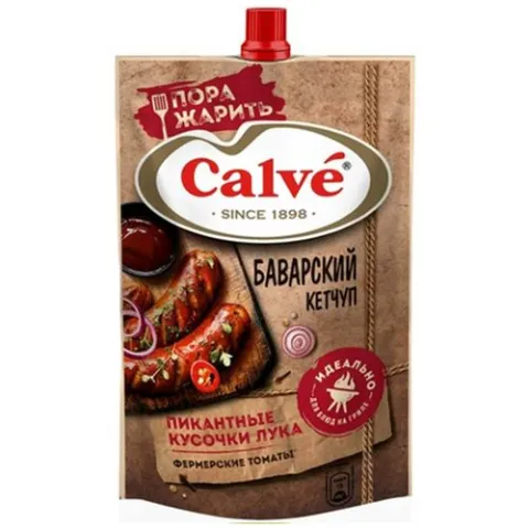 Кетчуп Calve Баварский д/п 350г