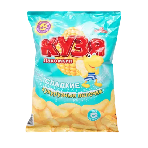 Кукурузные палочки Кузя Лакомкин 140г