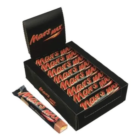 Шоколадный батончик Марс макс 1+1 81г