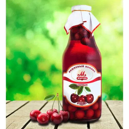 Компот Мартин вишня сб 1 л