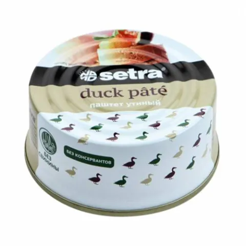 Паштет SETRA утиный 100г