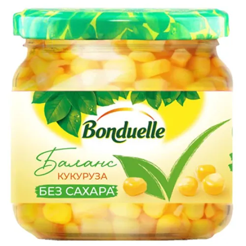 Кукуруза в зернах консервированная Бондюэль