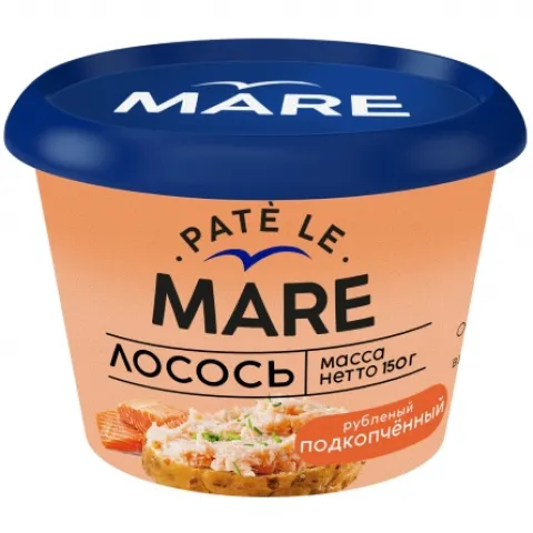 Лосось Mare рубленый подкопч. 150г
