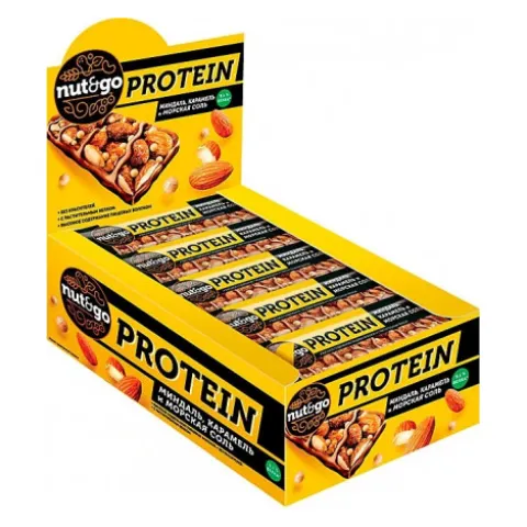 Батончик Protein NUT N GO миндаль KA 36г