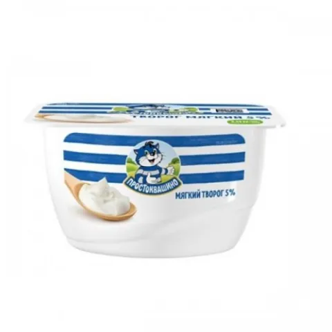 БЗМЖ Творожок Простоквашино ананас банан 3,6% 110г