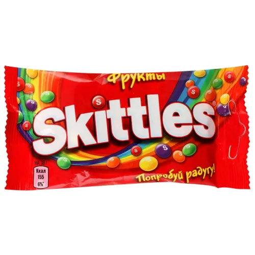Драже Skittles Фрукты в сахарной глазури