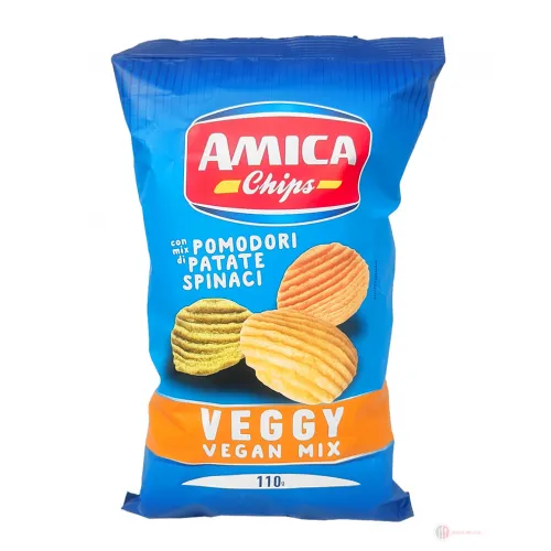 Чипсы картофельные вегетарианские Veggy Alfredo's Amica Chips