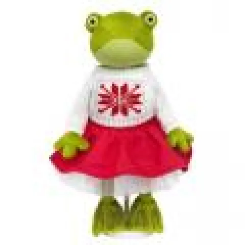 Игрушка мягкая Буди Баса Оливия Кваковская в свитере с орнаментом Kva16-12