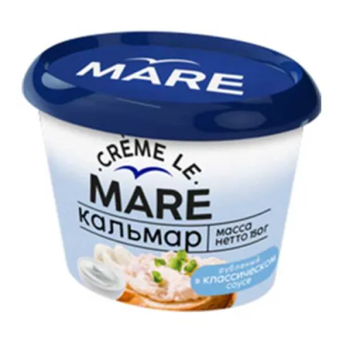 Кальмар Mare рубленый с креветкой в соусе 150г