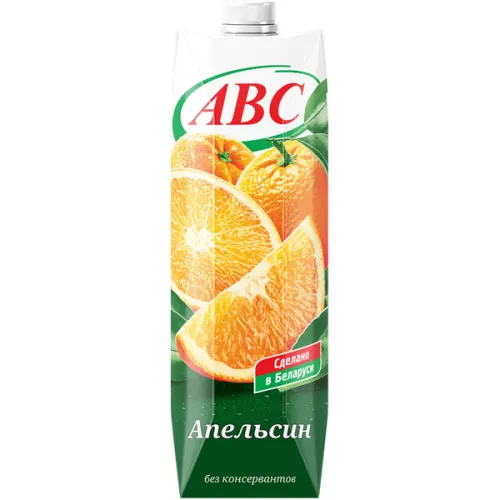 Сок АВС Апельсиновый (1 л)