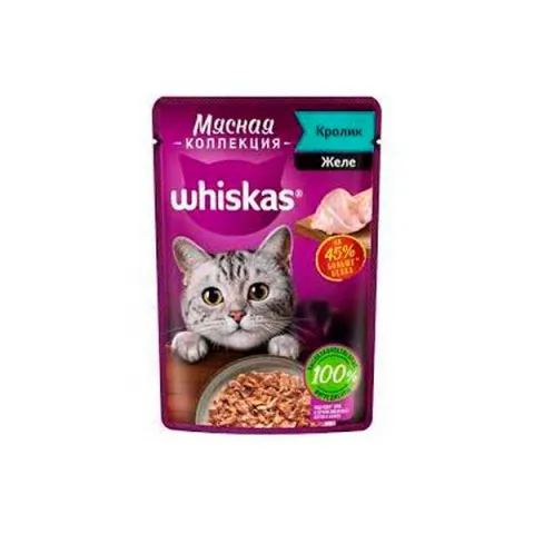 Корм Вискас д/кошек Meaty Кролик 75г