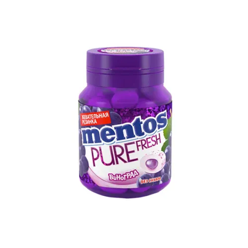 Резинка Жевательная Ментос Виноград 54гр