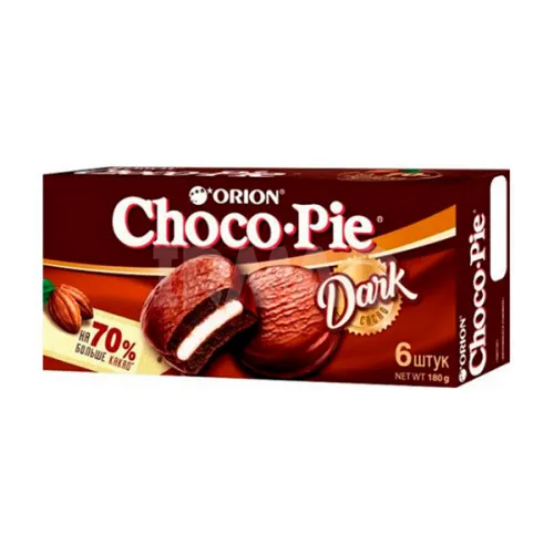 Пирожное Чоко Пай Венский торт бисквитное 12шт 360г