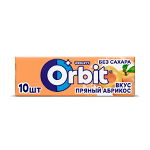 Жевательная резинка Сочный абрикос ТМ Orbit 13,6г