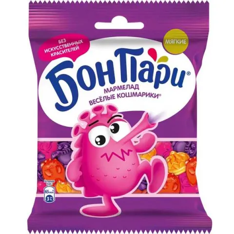 Мармелад Бон Пари Веселые Кошмарики 75г