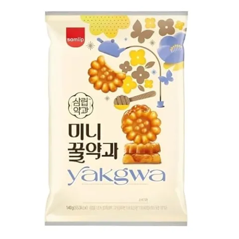 Печенье Самлип Mini Yakgwa корейское с мёдом 140г