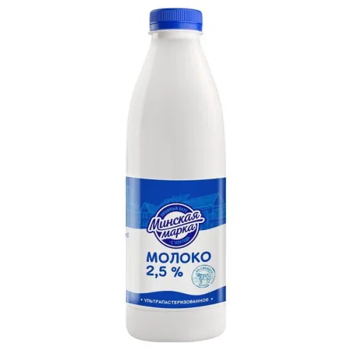 Молоко ультрапастериз Минская марка 2,5%