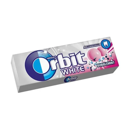 Резинка Жевательная Орбит Белоснежный Бабблминт 13.6г