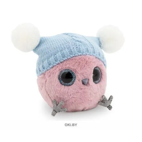 Мягкая игрушка «КТОтик в шапке с двумя помпонами» «Orange toys» 13 см (OT41-18)