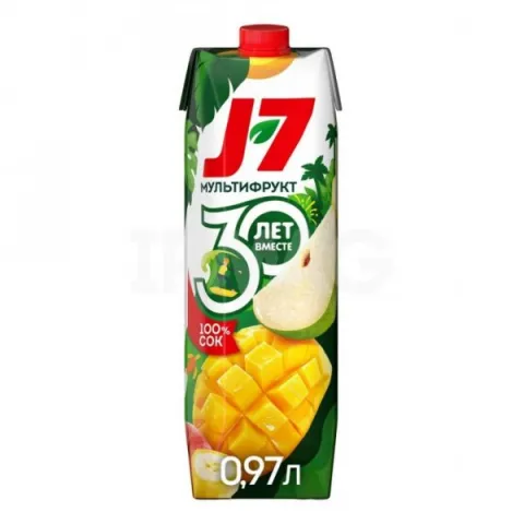 Сок Джей Севен МультФр Мяк 0.97л