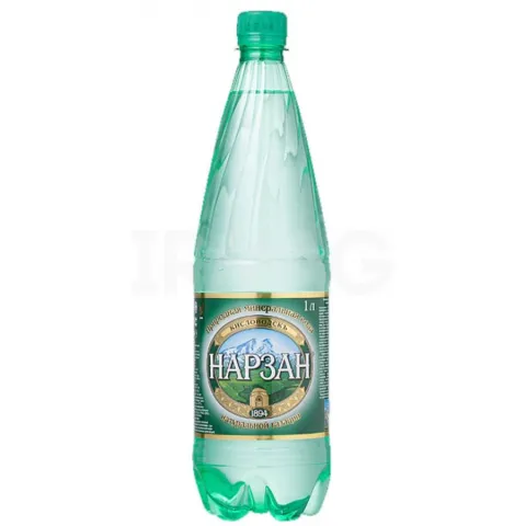 Вода мин Нарзан натур.газации 1л ПЭТ Кисловодск