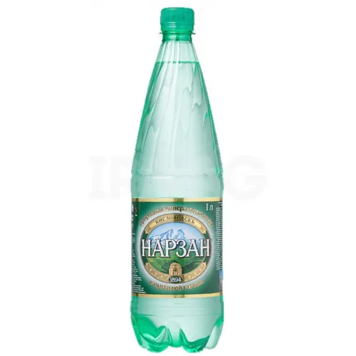 Вода минеральная Нарзан натуральной газации (1 л)