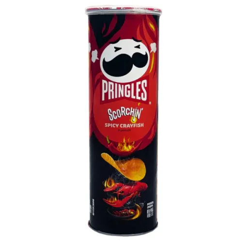 Чипсы Pringles со вкусом рака под острым Сычуаньским соусом, 110г