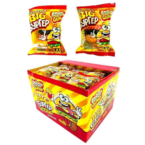 Мармелад "Crazy Gummy. BIG Бургер"18г