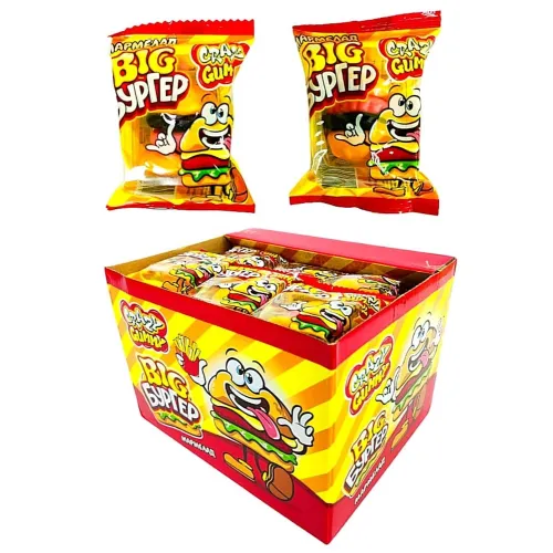Мармелад Crazy Gummy. Big Бургер 18 г