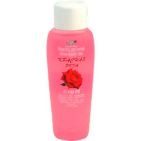 Жидкость для снятия лака Красная роза OMILA 100 мл П/э Флакон