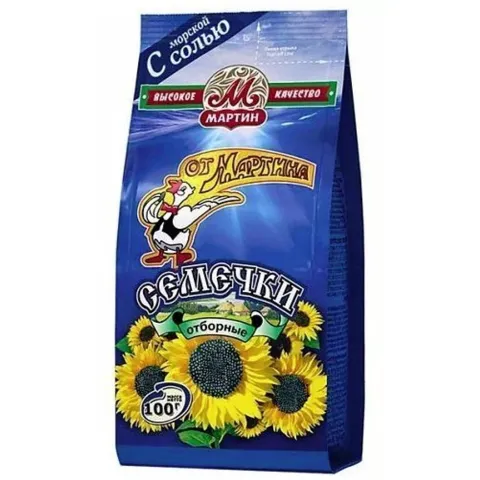 Семечки от Мартина отборные с морской солью 100 г