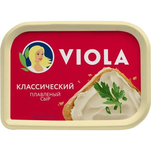 Сыр Виола 190г плавленный, классический ООО Валио Россия Viola