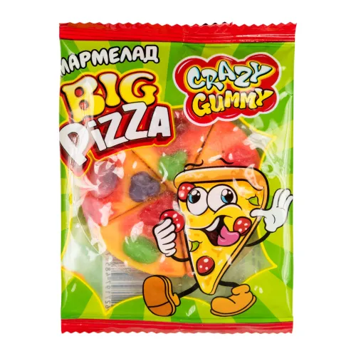 Мармелад жевательный CRAZY GUMMY BIG Pizza