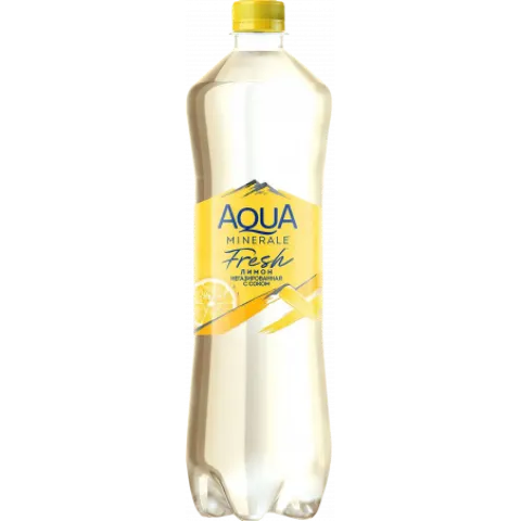 Вода Аква Минер Лимон Без Газ 1л ПЭТ