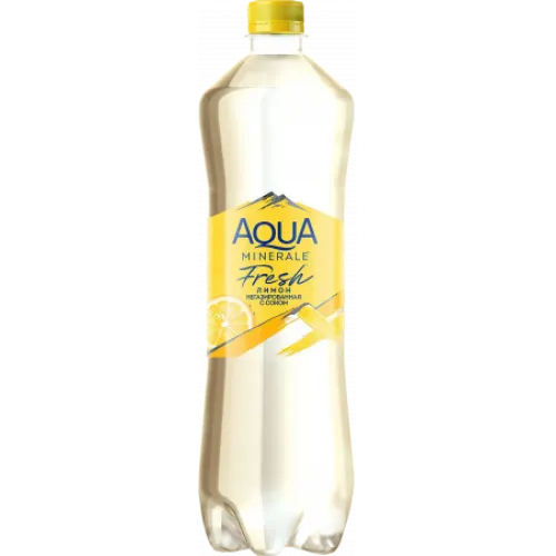 Вода питьевая Аква Минерале Лимон негаз 1л