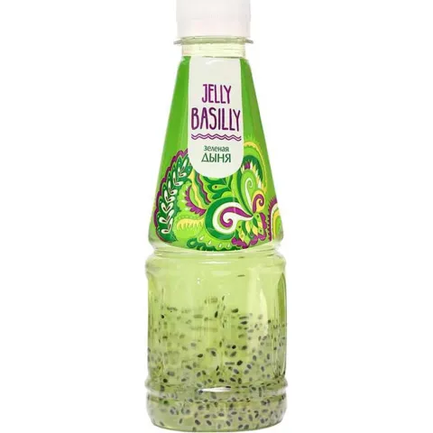 Напиток с семенами базилика JELLY BASILLY дыня 03л